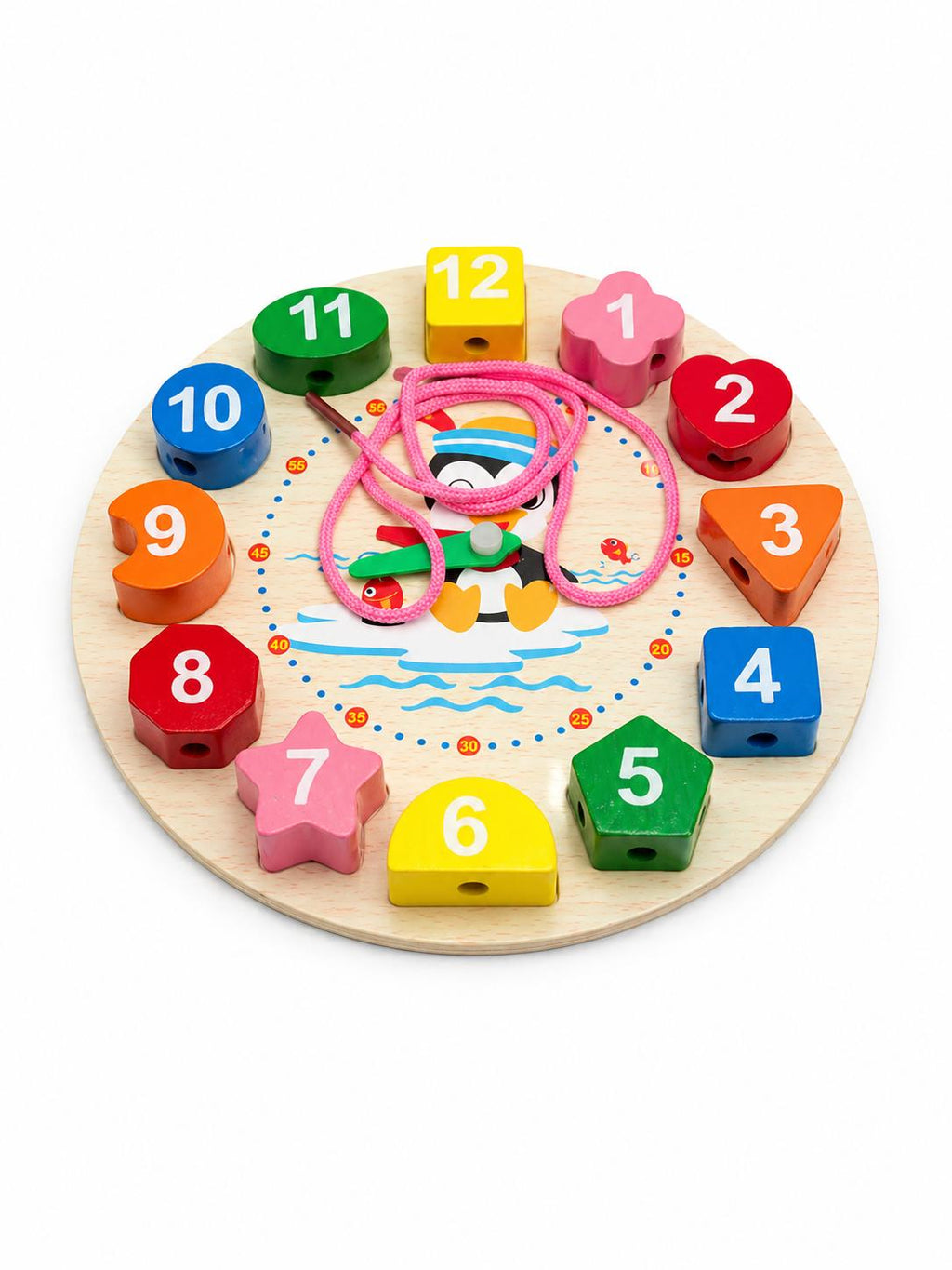 Happy Minds Educatief Houten Speelpakket-ColorFun Montessori Speelset-Smart Kids Wooden Discovery Set-Little Explorer Activity Box